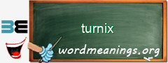 WordMeaning blackboard for turnix